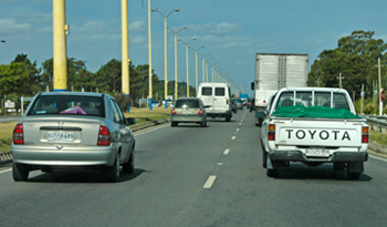 Tránsito en carreteras nacionales
