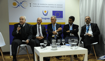 Ministro Víctor Rossi en Foro de Inversión Europea en Uruguay