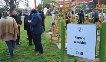 Obras de refacción de la plaza de deportes Obras de refacción de la plaza de deportes