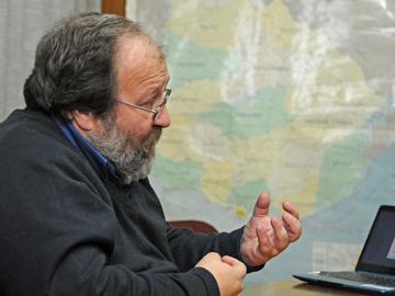 Daniel Gilardoni, titular de la Dirección Nacional de Recursos Acuáticos