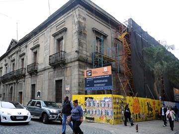 Obras en el Cabildo de Montevideo Obras en el Cabildo de Montevideo