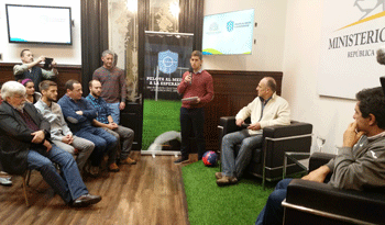 Bonomi, Coito y Signorelli en Pelota al Medio a la Esperanza Bonomi, Coito y Signorelli en Pelota al Medio a la Esperanza