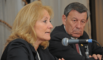 Ministra Carolina Cosse y canciller Rodolfo Nin Novoa