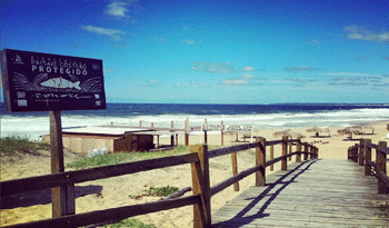 Playa del Barco, La Pedrera, departamento de Rocha