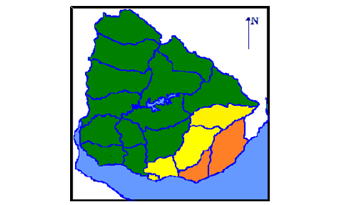 Advertencia climática para distintas zonas geográficas del país