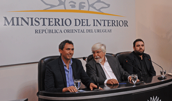 Alcalde Andrés Abt junto al ministro Eduardo Bonomi Alcalde Andrés Abt junto al ministro Eduardo Bonomi