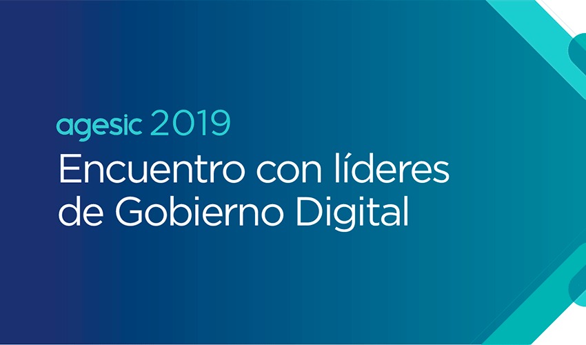 Imagen institucional evento Agesic 2019 Imagen institucional evento Agesic 2019