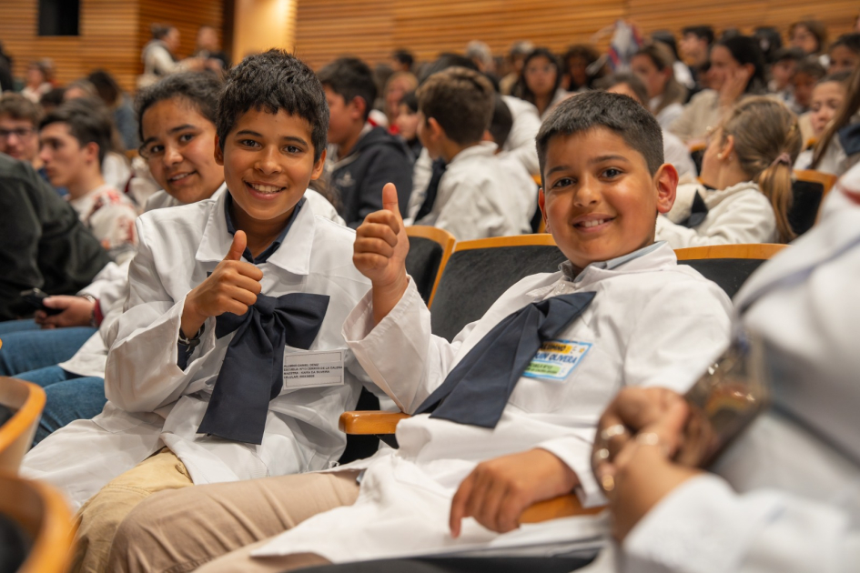Escolares en Auditorio del Sodre