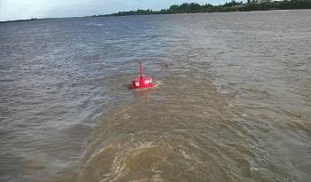 Revisión de balizamiento en río Uruguay Revisión de balizamiento en río Uruguay