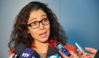 Directora de Uruguay Crece Contigo, Mariela Solari Directora de Uruguay Crece Contigo, Mariela Solari