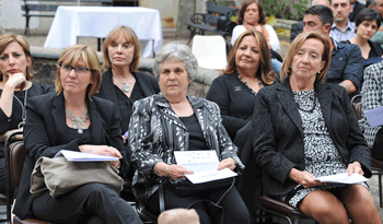 Subsecretaria de Salud Pública, Cristina Lustemberg, María Auxiliadora Delgado, y ministra María Julia Muñoz