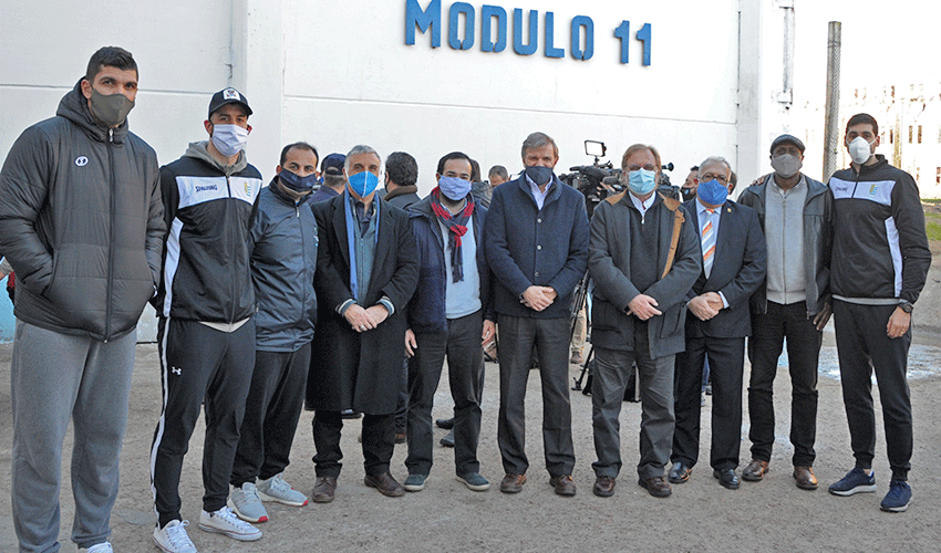 Presentación de talleres de deportes en centros de rehabilitación Presentación de talleres de deportes en centros de rehabilitación
