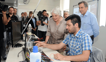 Vicepresidente Lucía Topolansky, en inauguración oficial del ITR de Durazno Vicepresidente Lucía Topolansky, en inauguración oficial del ITR de Durazno