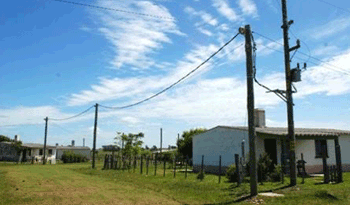Electrificación llegó a la localidad Julio María Sanz, en Treinta y Tres