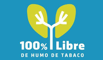 Logo Ambiente 100 % Libre de Humo de Tabaco