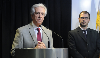 Presidente de la República, Tabaré Vázquez, anuncia cifra de inversiones record estimadas en 12 mil millones de dólares