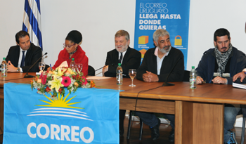 Trabajadores del Correo Uruguayo y autoridades firman convenio laboral Trabajadores del Correo Uruguayo y autoridades firman convenio laboral