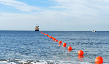Primer cable submarino Primer cable submarino