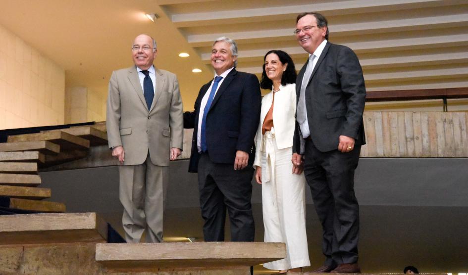 Ministros de Uruguay y Brasil