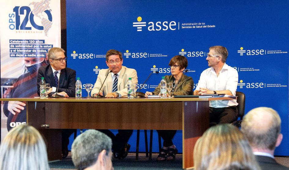 Cipriani y autoridades de ASSE