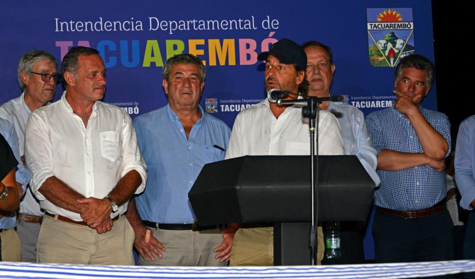 Presidente Lacalle Pou en Tacuarembó