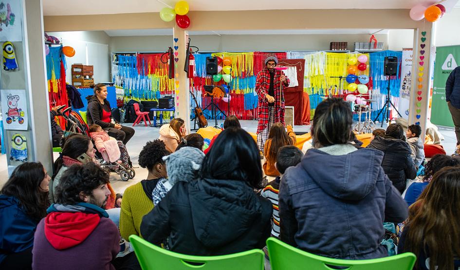 Encuentro cultural infantil en Casavalle
