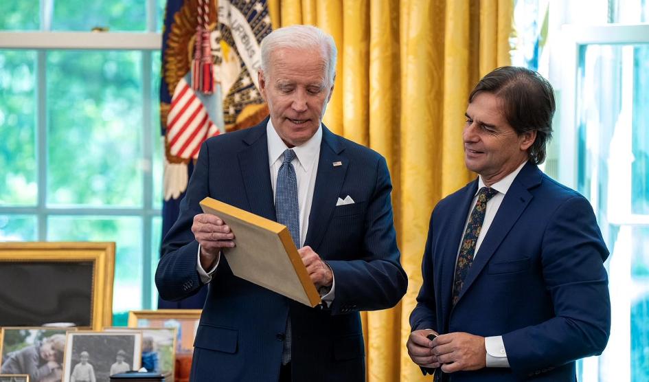 Biden y Lacalle Pou