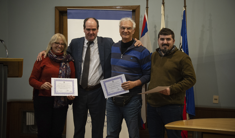 Entrega de distinciones