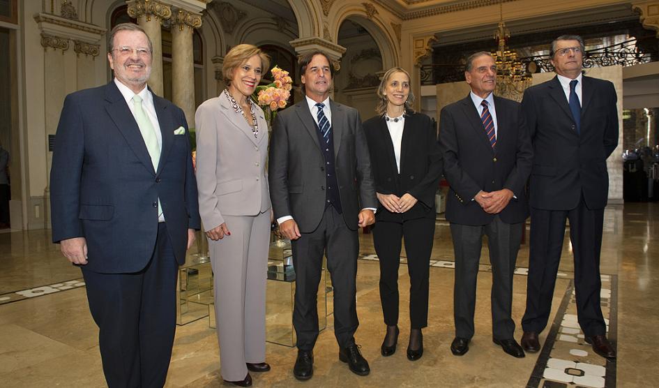 Presidente Lacalle Pou en encuentro de Uniapac