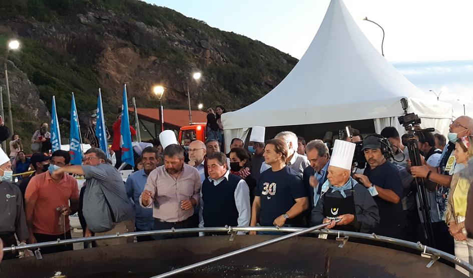 Lacalle Pou en comienzo de temporada estival en Maldonado