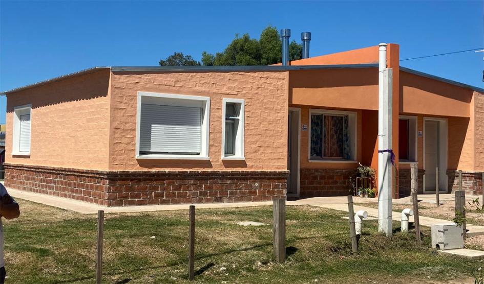Viivienda de Mevir en Santa Clara del Olimar