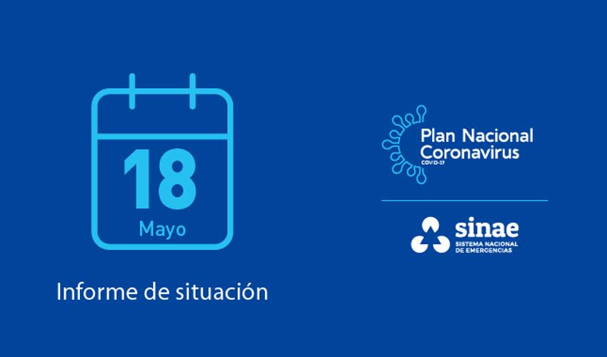 calendario indica 18 de mayo