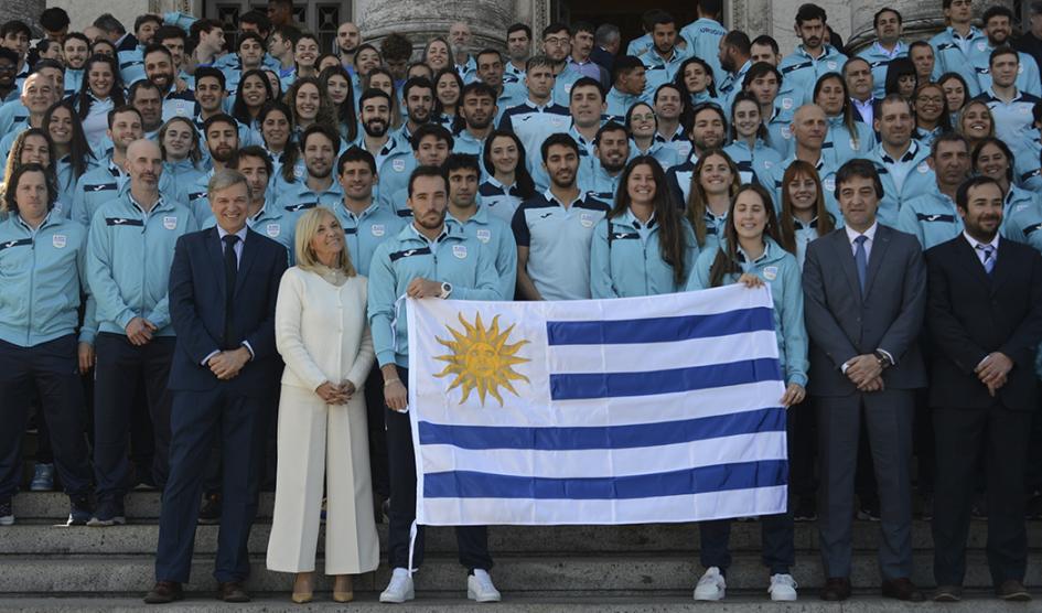Delegación de deportistas