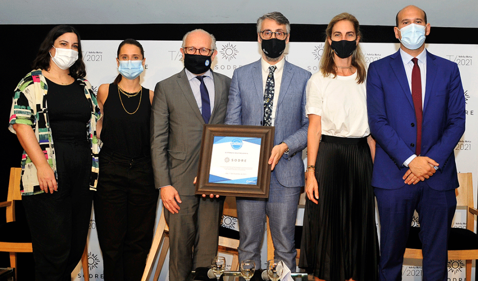 Autoridades en presentación de acciones del Sodre