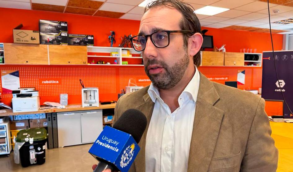 Leandro Folgar, presidente Ceibal