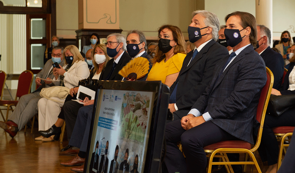 Presidente Lacalle Pou en celebración Día Mundial del Agua