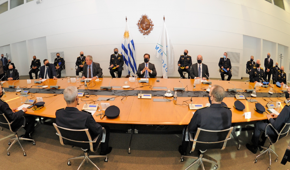 Presidente Lacalle Pou recibió al designado ministro del Interior, Luis Alberto Heber