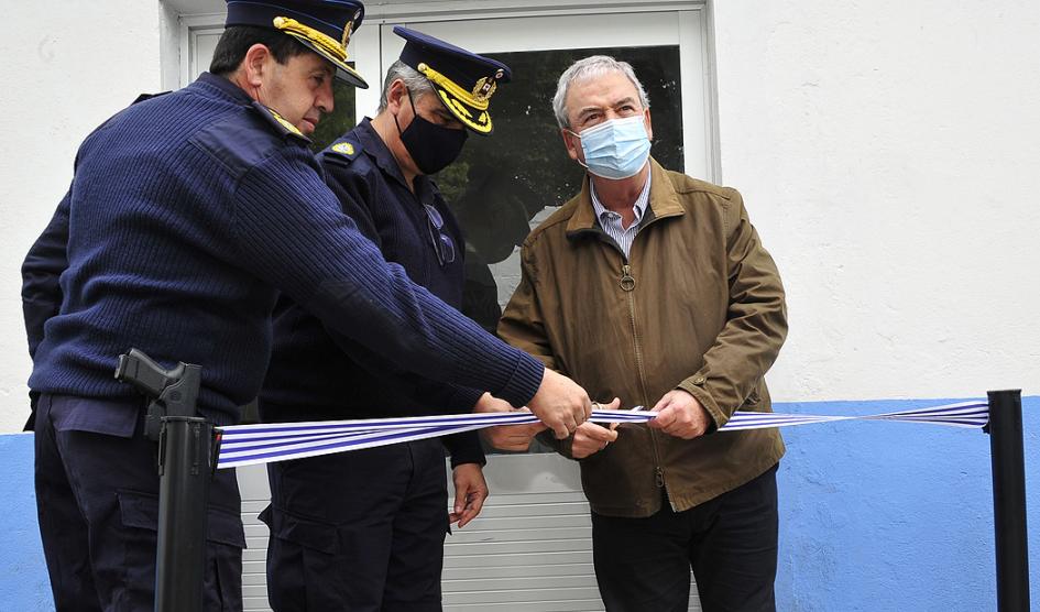 Heber con autoridades policiales