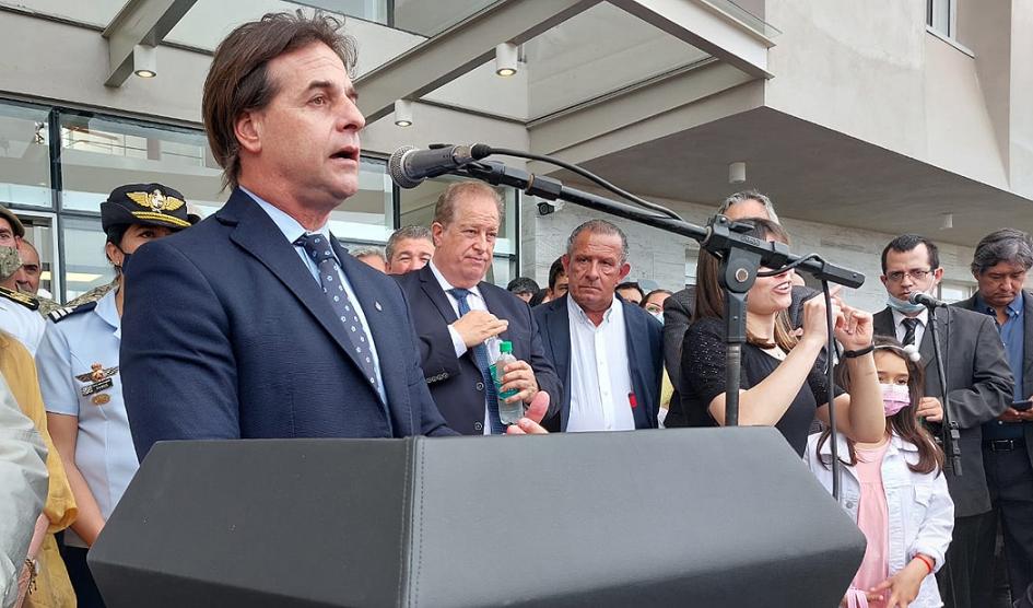 Presidente Lacalle Pou en Tacuarembó