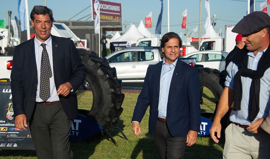 Lacalle Pou en Expo Melilla