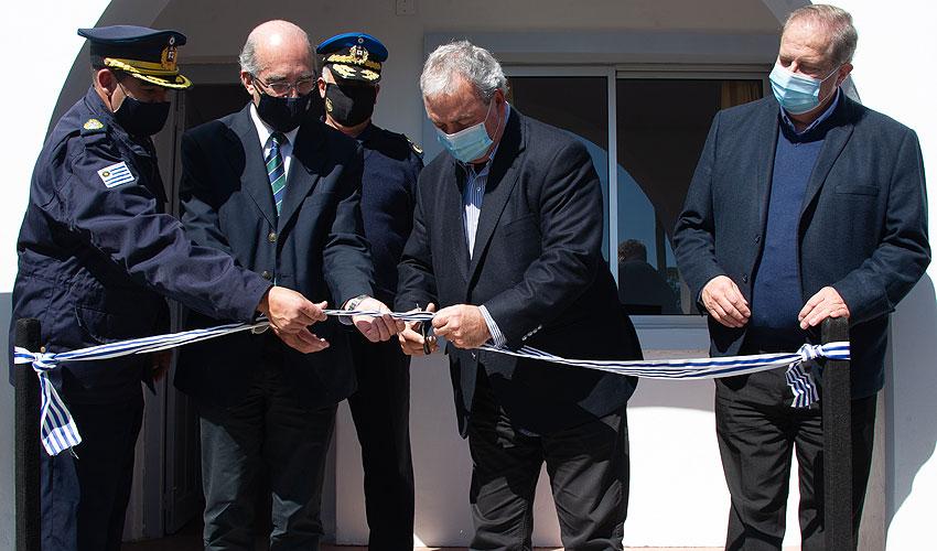 Heber con autoridades policiales