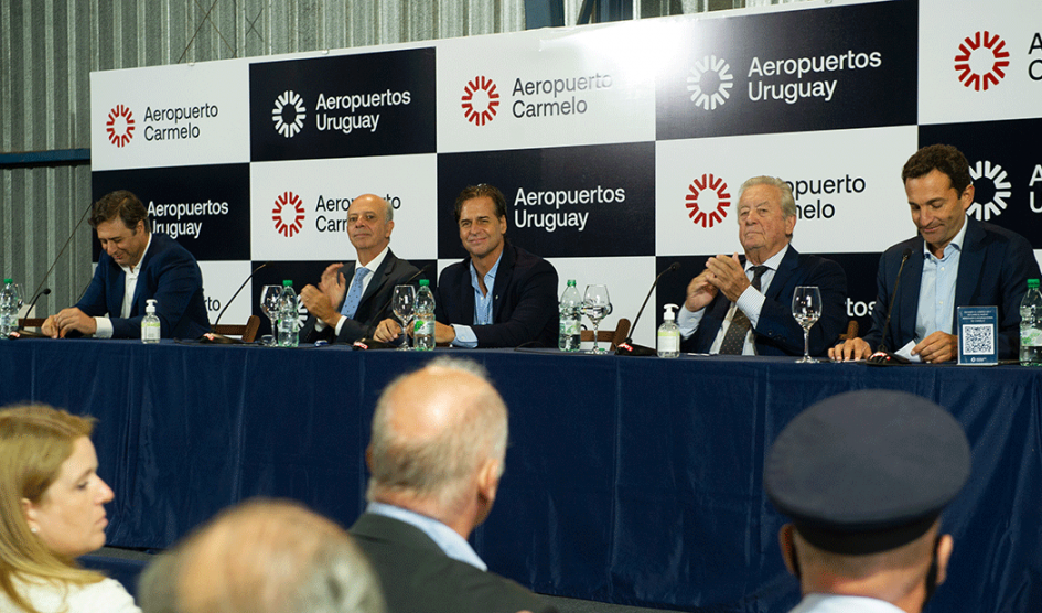 Lacalle Pou y García en Carmelo