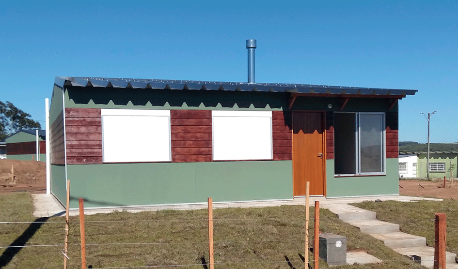 Casas de madera sustentable en Rivera