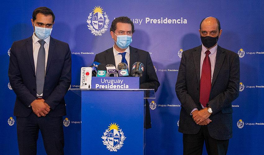 José Luis Satdjian, Rodrigo Ferrés y Daniel Radío