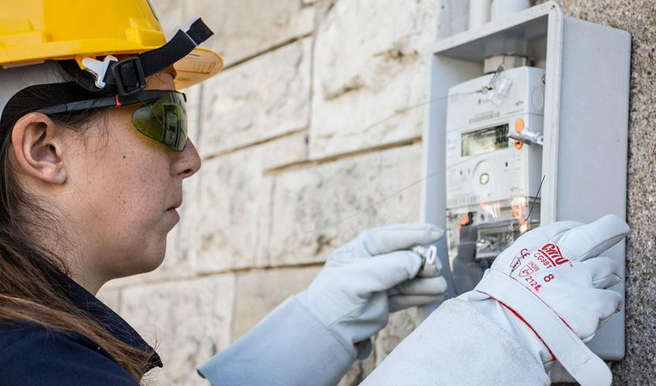 Instalación de medidor inteligente