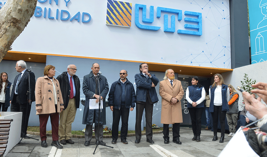 UTE inauguró su estand en la Expo Prado 2019