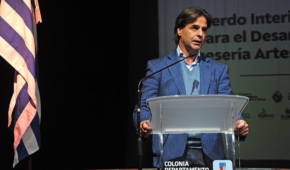 Lacalle Pou en Colonia