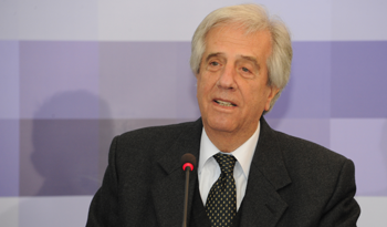 El presidente Tabaré Vázquez en la apertura del Consejo de Ministros abierto de Montevideo El presidente Tabaré Vázquez en la apertura del Consejo de Ministros abierto de Montevideo