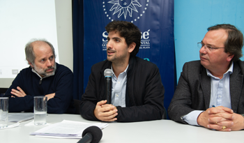 Milton Machado, Santiago Soto y José Luis Falero