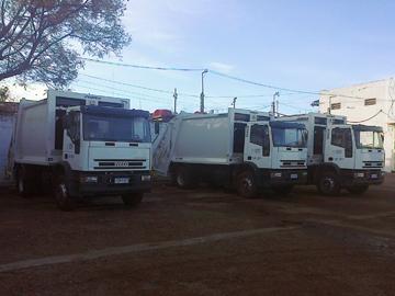 Camiones recolectores de residuos cofinanciados por OPP para el Departamento de Paysandú Camiones recolectores de residuos cofinanciados por OPP para el Departamento de Paysandú